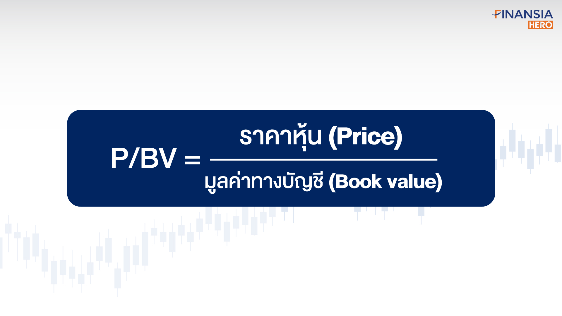 โปรเเกรมเทรดหุ้น Finansia HERO บอกค่า P/BV ซื้อถูกขายเเพงได้จริงหรือ?