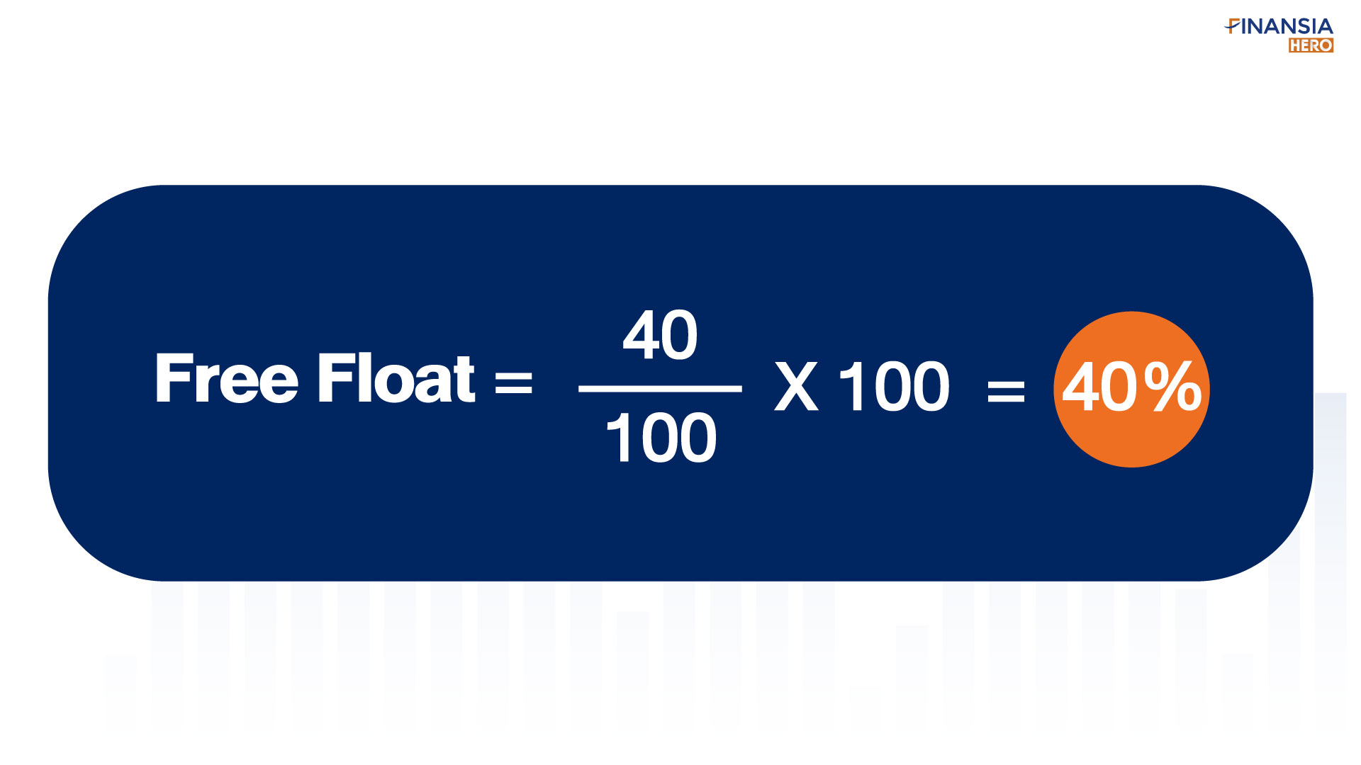 Free Float Examples หุ้นที่มี Free Float สูง..สภาพคล่องจะสูงตาม - Finansia HERO