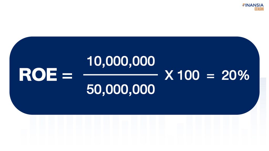 ตัวอย่างการคำนวณ ROE